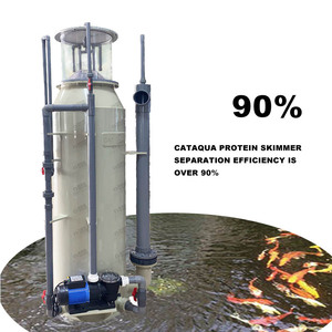 Système de recirculation d'eau pour l'aquaculture Écumeur de protéines Équipement industriel Plastique PP Débit 4-500 M/H pour l'eau de pisciculture - Product Image 2