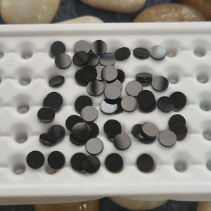 Black Onyx Agate <b>Disc</b> Coin Shape Double Flat Polished Natural Gemstone 6mm to18mm Thickness 1mm for Jewelry Making - Product Image 6