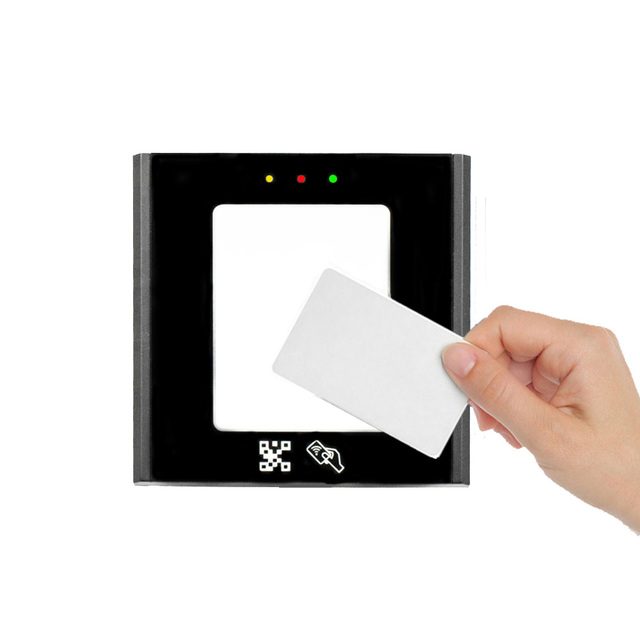 Security Company Multi-function QR Code13.56Mhz RFID Reader All-in-one 1D 2D QR Code Scanner China RFID Card Reader