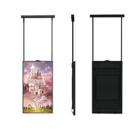 Écran LCD publicitaire Android 43 pouces pour intérieur, IP65, OEM, suspendu/autonome, mural, haute luminosité, avec télécommande