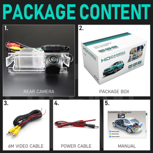 Greenyi ahd1080p đảo ngược máy ảnh cho Kia K2 Hatchback Ceed Sedan cho <span class=keywords><strong>Hyundai</strong></span> giọng Solaris Verna <span class=keywords><strong>i30</strong></span> Sonata 170 ° xe đặc biệt - Product Image 5