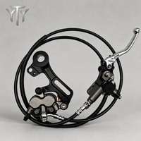 Kit de levier de frein arrière personnalisé en aluminium CNC KYZ pour Surron Light Bee LBX Talaria MX5 MX4 MX3 X3 XXX, kit de moto électrique tout-terrain haute performance