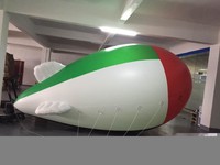 Vente chaude : Dirigeable publicitaire gonflable Zeppelin Tubo LLFC certifié EN71 avec options OEM à vendre