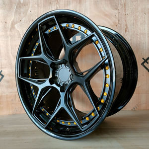 Nouvelles jantes de voiture en alliage forgé sur mesure de 18 à 24 pouces pour Corvette C8/Z06/C7/ZR1/C6/C5 - Finition argent haute performance - Product Image 2