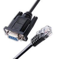 Cable RS232 DB9 Hembra a RJ12 6P6C con Conexión Personalizada para Dispositivos de Interfaz Serie RS232