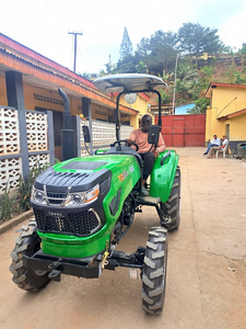 Tracteur agricole mini 40 CV 4x4 à direction hydraulique avant pour jardin, verger et ferme - Prix usine - Product Image 4