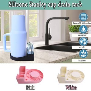 Estante de secado para botellas de agua de 20/30/40 oz con cepillo de limpieza 5 en 1, accesorio para vasos Stanley y tazas - Product Image 3