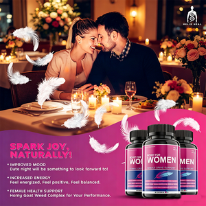 Helix Heal, Suplementos Herbales de Acción Rápida, Potenciador de la Libido Femenina, Hierba de Cabra en Celo, Raíz de Maca, Tribulus Terrestris, Ginseng, para Adultos - Product Image 2