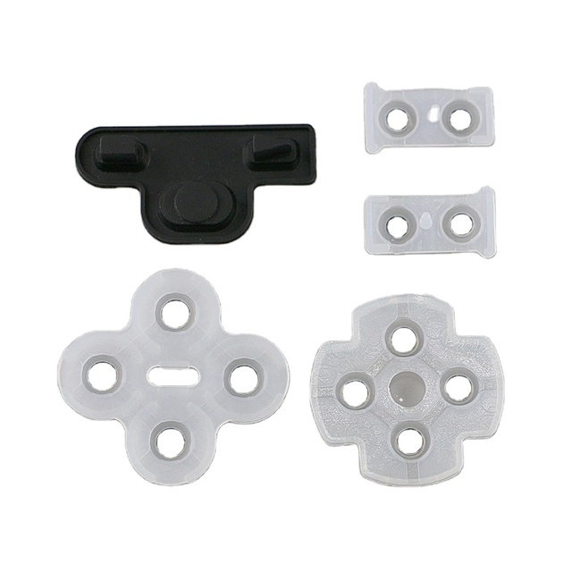 For Controller Conductive Silicone Glue Pad Transparent Elastic Soft for Universal Use