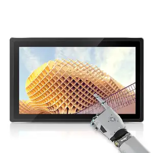 Factory Portable Wireless With Led Ring Capacitive TouchScreen Open Frame Lcd 156 inch Touch Monitor