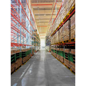 Складские стеллажи, усиленные полки для хранения, многоярусные промышленные паллетные стеллажные системы - Product Image 5