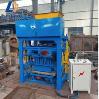 Machine à fabriquer des pavés par moulage par vibration à fonctionnement fluide LTS, machine à briques en ciment semi-automatique 220V/380V, facile à utiliser