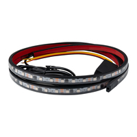 Barre lumineuse LED universelle 24V personnalisée pour hayon de camion, bande LED RVB colorée, clignotant, frein, marche arrière, DRL, clignotant