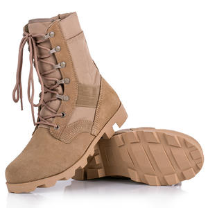 Bottes en cuir à lacets pour hommes de haute qualité, style western, en daim, confortables, pour l'extérieur, entraînement tactique, différentes couleurs - Product Image 2
