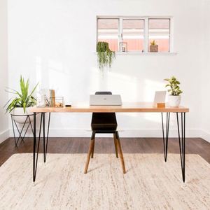 Black Iron Steel Hairpin <b>Legs</b> Modern Height <b>Adjustable</b> Furniture for Bedroom Living Room Restaurant Outdoor Hospital Coffee - Product Image 6