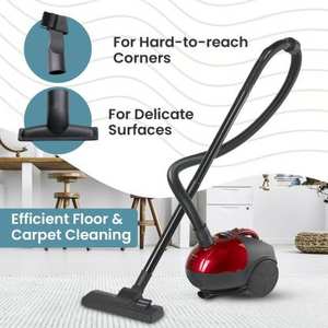 REVE PRO Backpack HEPA Vacuum <b>Cleaner</b> Wet and Dry for Home Use - Product Image 2