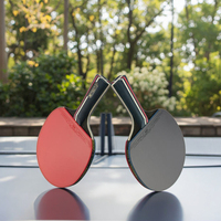 Ensemble de raquettes de tennis de table en bois de peuplier 7 plis, pour entraînement, vente en gros OEM, distributeur en vrac pour l'Asie du Sud-Est