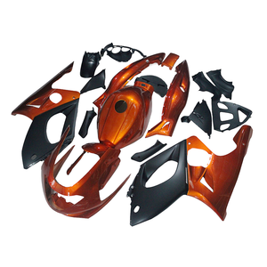 Kit Completo <span class=keywords><strong>Carenado</strong></span> Para <span class=keywords><strong>Yamaha</strong></span> YZF600R <span class=keywords><strong>Thundercat</strong></span> 1996 1997-2007 Naranja Negro - Product Image 1