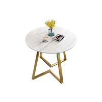 Vente en gros de chaises d'hôtel de luxe légères en métal en Europe du Nord pour table à manger Tables à manger rondes Tables et chaises de café