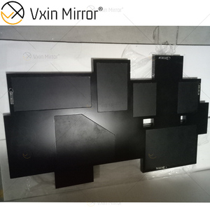 Specchio da <span class=keywords><strong>Parete</strong></span> 3D Moderno WXM-1129, Design Argento Elegante per Bar Mitzvah, Fornitura Diretta dalla Fabbrica - Product Image 4