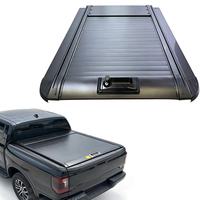 Couverture de benne de camion enroulable en alliage d'aluminium, étanche, avec verrouillage, accessoire pour pick-up 4x4
