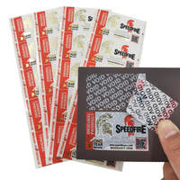 Venta al por mayor Drop Shipping UV impreso Anti-Fake PET embalaje etiqueta cinta seguridad a prueba de manipulaciones con garantía de apertura nula