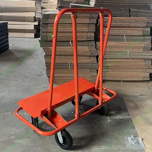 Carro para paneles de yeso de gran capacidad, plataforma rodante móvil de yeso con 4 ruedas giratorias - Product Image 3