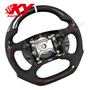 Volant sport en fibre de carbone pour Ford Mustang GT Lightning SVT Shelby Cobra 1999-2004 - Product Image 2