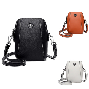 <span class=keywords><strong>Portafoglio</strong></span> da <span class=keywords><strong>donna</strong></span> in regalo realizzato in pelle nero <span class=keywords><strong>bianco</strong></span> marrone borsa porta telefono piccola borse eleganti - Product Image 2