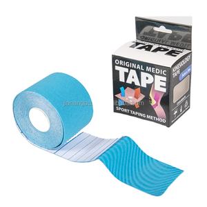 الرياضة شريط لاصق العضلات ضمادة القطن لاصقة مرنة سلالة إصابة الشريط الركبة العضلات لتخفيف الآلام الشريط - Product Image 1