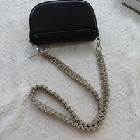 Sangle de sac en perles de cristal faites à la main - Large bandoulière tressée en strass pour sacs à main et téléphones