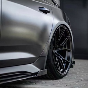 Cerchi Forgiati Concavi Profondi Argento Spazzolato 17 18 19 20 21 22 <span class=keywords><strong>23</strong></span> 5x114.3/5x120/5x112/5x108 per Audi A4 S4 RS5 RS7 B9 B8 - Product Image 2
