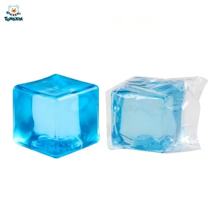 Jouet <span class=keywords><strong>anti</strong></span>-<span class=keywords><strong>stress</strong></span> en gel TPR transparent, bloc de glace chaud, gadget sensoriel, jouet de décompression émotionnelle apaisant, jouets moelleux à presser - Product Image 4
