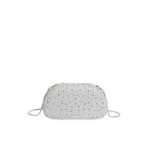 Sac de soirée en PU de style européen et américain avec motif géométrique, fermeture à rabat, bandoulière chaîne pour femmes matures - Product Image 2