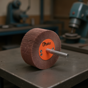 Roue à lamelles abrasives Ttake 50x15 mm, tige de 6 mm, grain 180, pour le meulage - Product Image 3