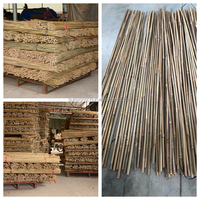 Vente en gros 1000pcs Eco Friendly Pole Bambou Naturel Matières Premières Steak Usine Fournisseur