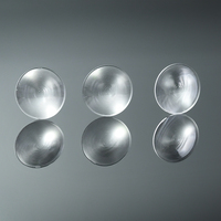 Lentille Fresnel PMMA circulaire de haute précision avec mise au point, forme ronde, Pir pour projecteur, vente en gros, lentilles Fresnel personnalisées multiples