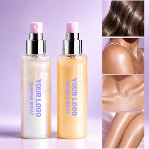 Spray <span class=keywords><strong>Iluminador</strong></span> Líquido con Brillo Personalizado, Bruma Iluminadora Corporal, Marca Privada, Proveedor ODM, 4 Tonos, Spray con Purpurina - Product Image 2