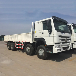 Factory Priced Sinotruk HOWO 8X4 Cargo Box Fence Truck 371HP Euro 2 <b>10</b>-Wheel TX-F Luxury Cab LHD Medium-sized Stake Truck - Product Image 1