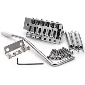 GALYDA – ensemble de ponts tremolo pour guitare Stratocaster, 52.5mm, chromé, remplacement pour guitare électrique Strat Squier - Product Image 1