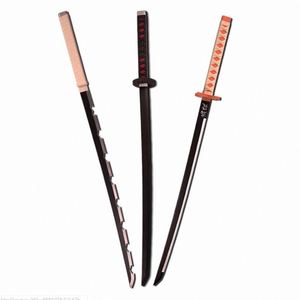 Espada de Juguete de Anime Cosplay Tanjiro Demon Katana, Juego de Espadas de Juguete para Halloween, Versión Corta, Juguetes de Madera para Niños Unisex Sezhicai - Product Image 5