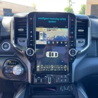 PA 13.6 "Android 12.0 Tesla tarzı dikey ekran araba Stereo DVD OYNATICI Gps navigasyon Dodge Ram 2019- 2023 için araba radyo