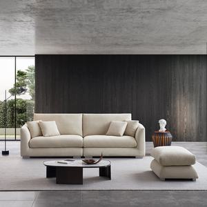 Sang trọng Góc cắt ghế sofa với Ottoman đồ nội thất hiện đại phòng khách sofa Set - Product Image 4