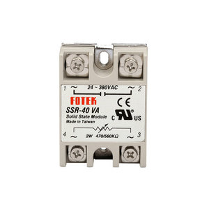 Rơle trạng thái rắn loại điện trở biến thiên SSR-40 va 40A - Product Image 1
