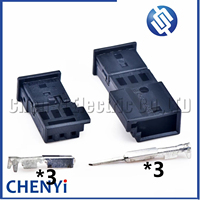 Connecteur d'instrument de lumière d'ambiance à 3 broches 1C0973119B 1-1718346-2 1-968700-1 1C0 973 119 B pour VW