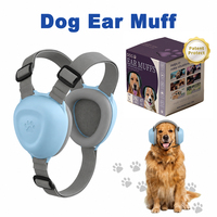 Protège-oreilles anti-anxiété HQ pour chien : Réduction du bruit, doux et confortable, protection canine apaisante, soulagement de la sensibilité, accessoires pour animaux de compagnie