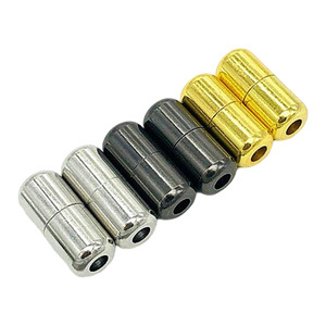 Metal Shoe Buckle 3.6mm Aperture <b>Slip</b>-<b>On</b> Shoelace Hardware For <b>Sneakers</b> Boots Casual Shoes Durable Metal Capsule Buckles - Product Image 1
