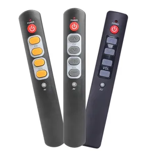 GAXEVER Wholesale High quality Universal 6key learning remote control Big Button TV Remote Control