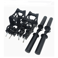 Accessoires d'équipement de fitness : Cadre de squat multifonctionnel, glisseur à haute capacité de charge, composant coulissant pour tractions verticales