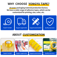 YONGYU Cinta Adhesiva Nano de Doble Cara al por Mayor, Reutilizable y Lavable, para Enmascarar Uñas, Impermeable, Adhesivo Acrílico de Fusión en Caliente